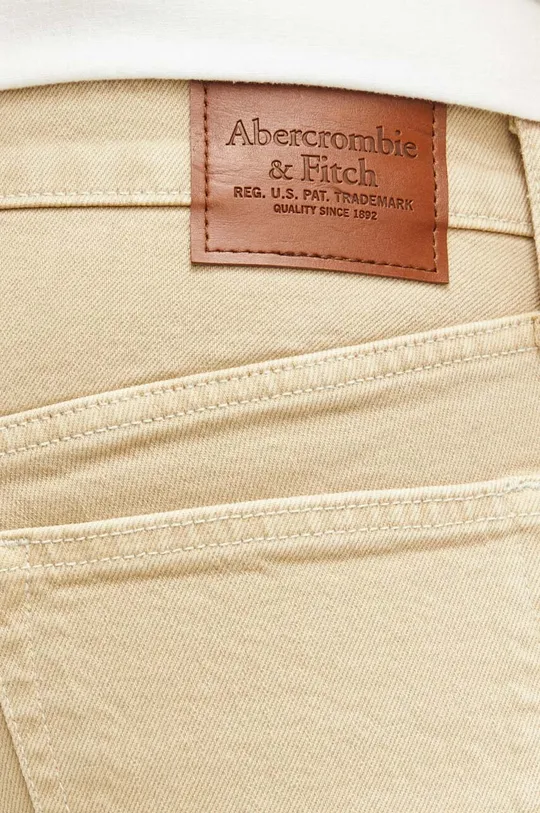 beżowy Abercrombie & Fitch jeansy