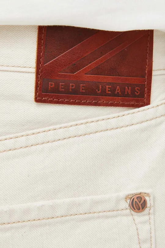 beżowy Pepe Jeans jeansy Cade