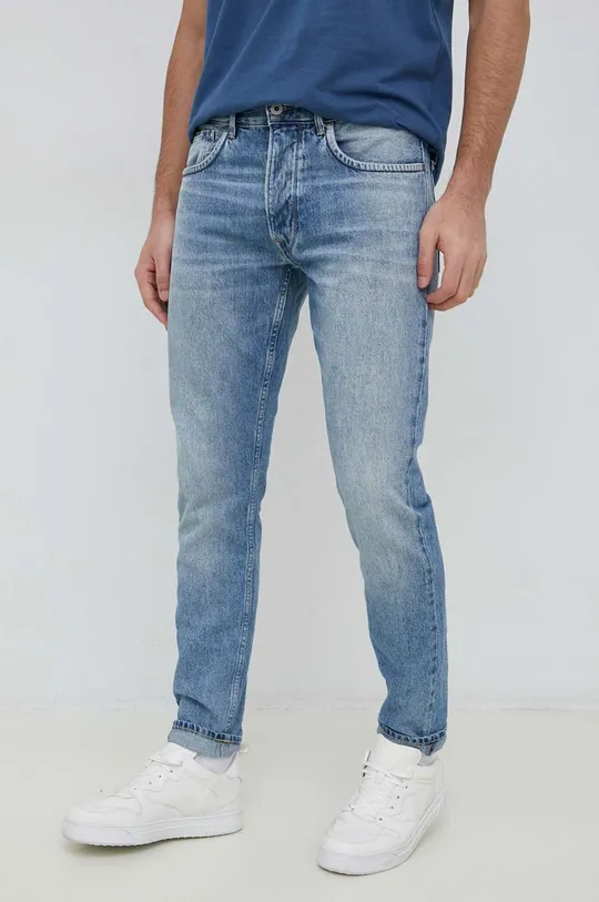 niebieski Pepe Jeans jeansy Callen Męski