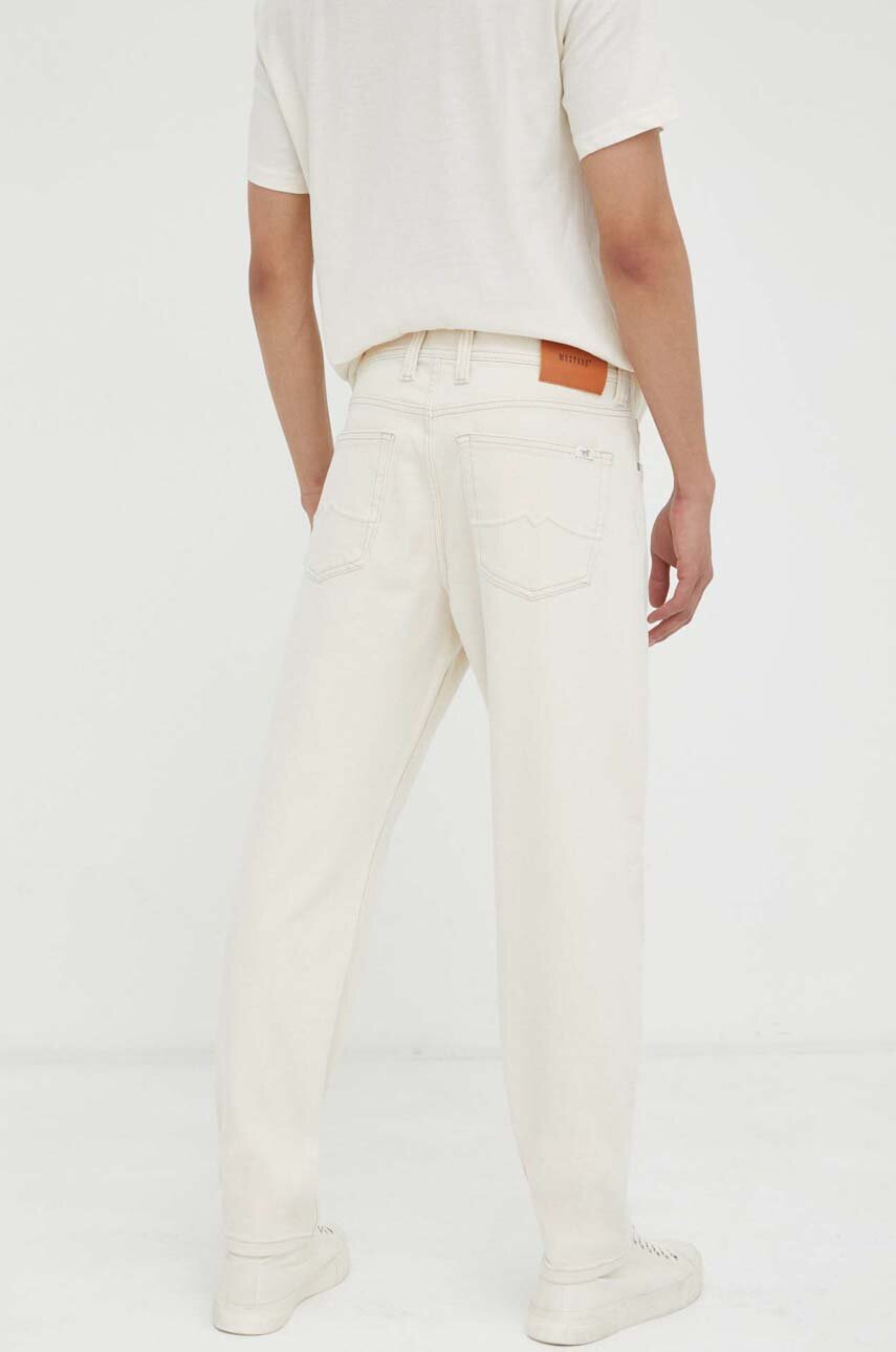 HUGO - Jeans in denim blu stone-washed con fit affusolato - Blu HUGO - Jeans in denim blu stone-washed con fit affusolato - Blu