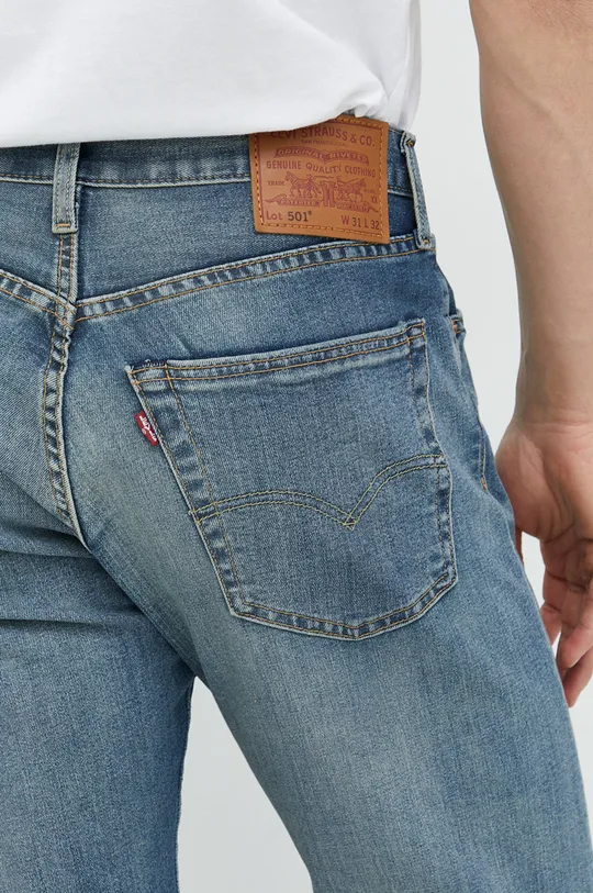 niebieski Levi's jeansy 501 Original