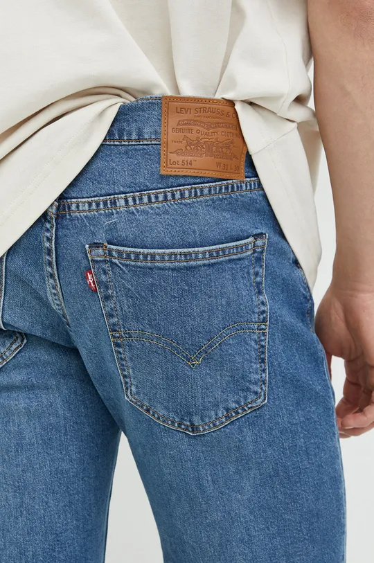 niebieski Levi's jeansy 514 Straight
