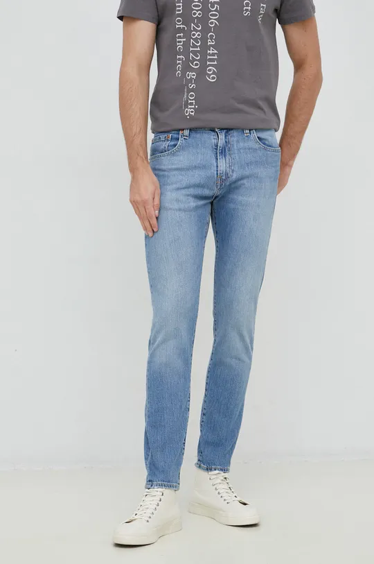 niebieski Levi's jeansy 512 Męski