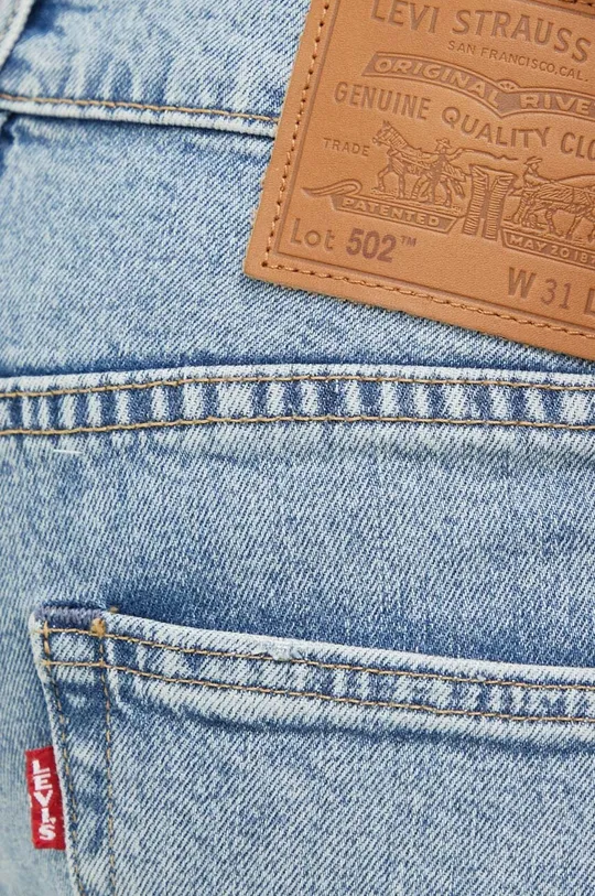 niebieski Levi's jeansy 502