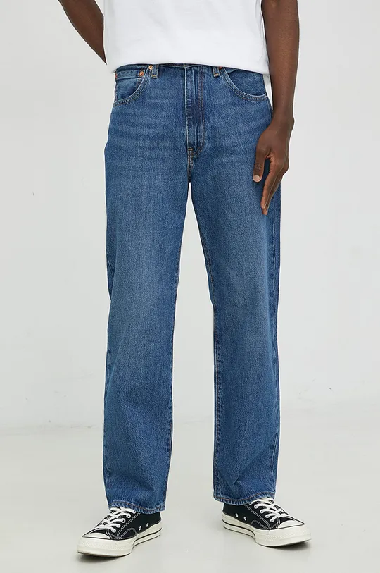 niebieski Levi's jeansy 50s Męski