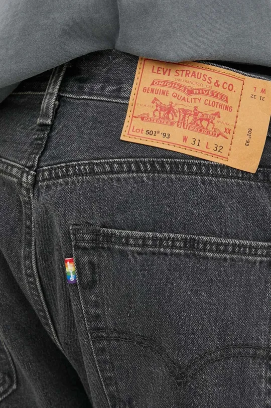 szary Levi's jeansy 501 '93