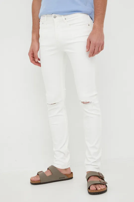 bijela Traperice Calvin Klein Jeans Muški