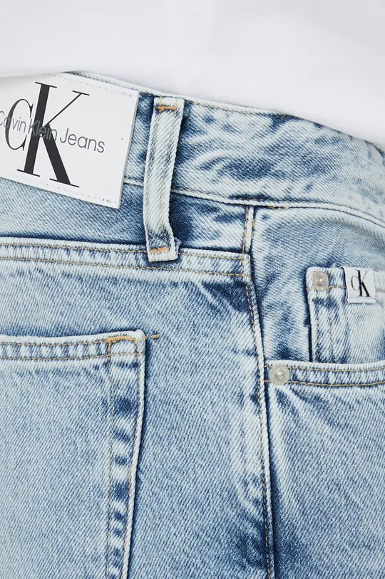 μπλε Βαμβακερό τζιν Calvin Klein Jeans