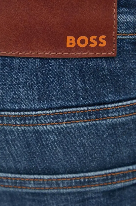 granatowy BOSS jeansy BOSS ORANGE