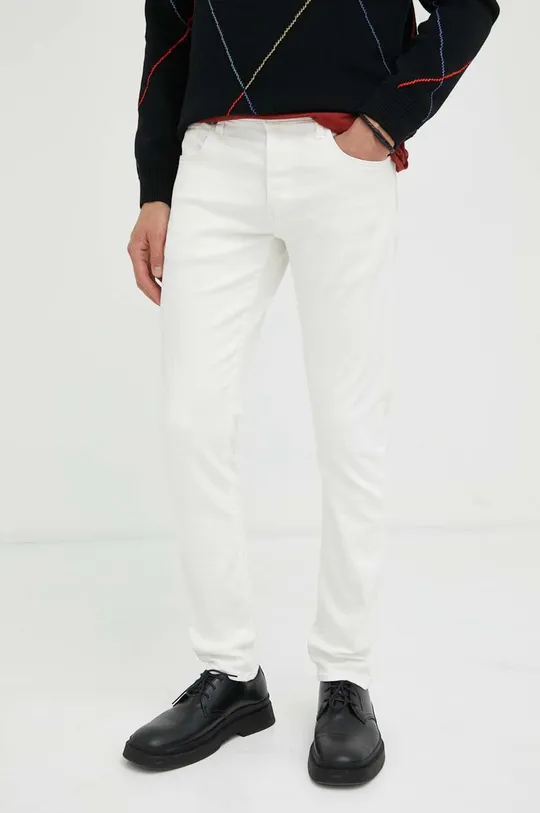 biały G-Star Raw jeansy 3301 Męski