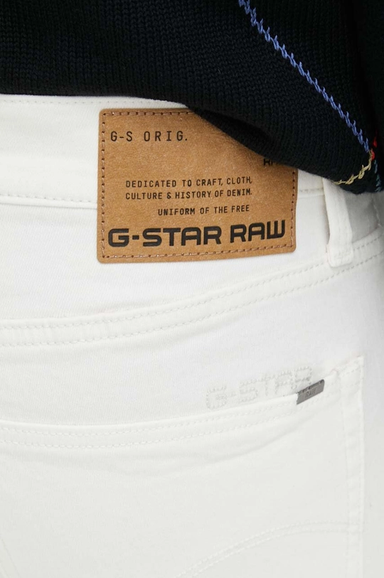 λευκό Τζιν παντελόνι G-Star Raw 3301