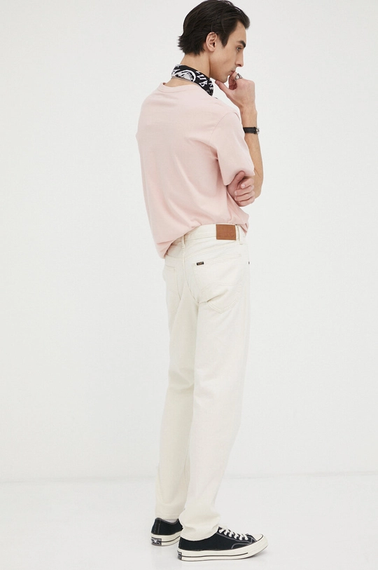 beige Lee jeans Daren Zip Fly Uomo