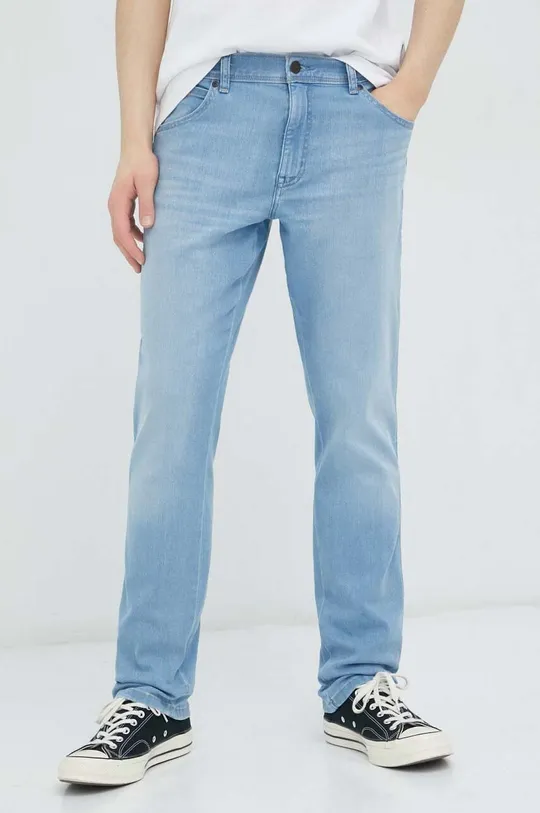 blu Wrangler jeans Texas Slim Uomo