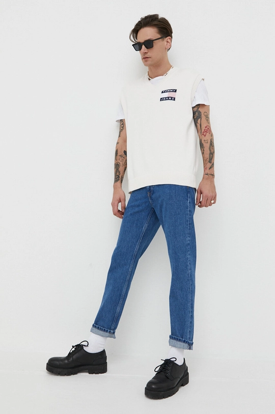 Τζιν παντελόνι Tommy Jeans Dad Jean μπλε