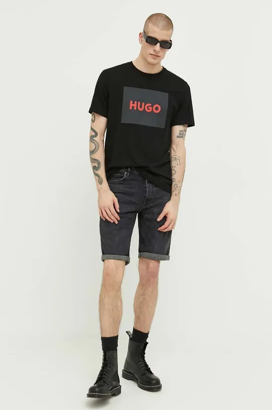 Traper kratke hlače HUGO 634 siva