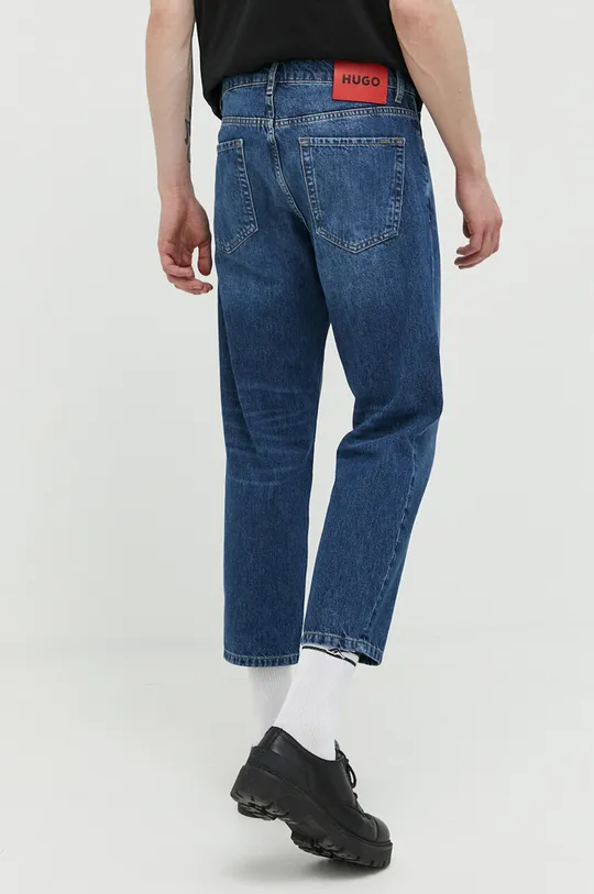HUGO jeansy 340 80 % Bawełna, 20 % Bawełna z recyklingu