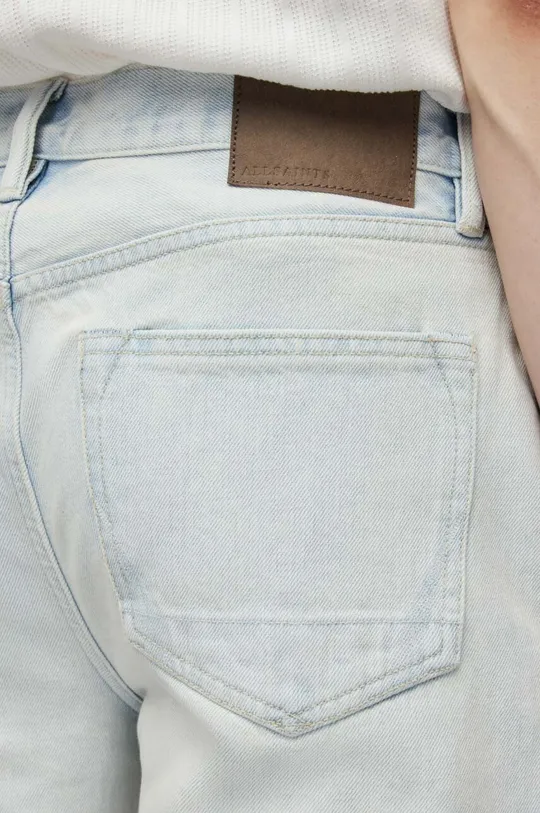 niebieski AllSaints jeansy CURTIS
