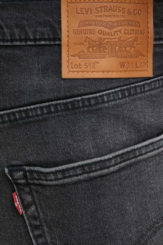 szary Levi's jeansy 512 SLIM TAPER