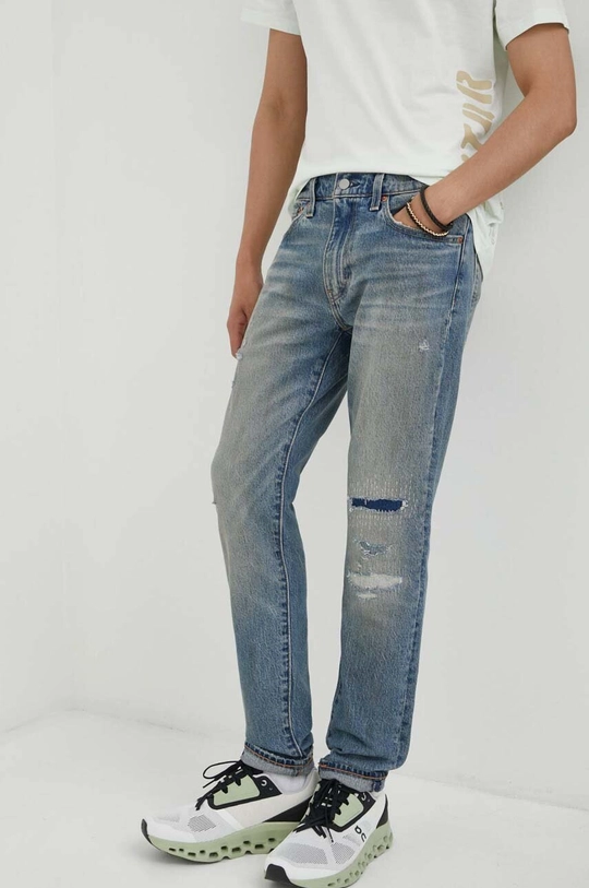 μπλε Τζιν παντελόνι Levi's 512 SLIM TAPER Ανδρικά