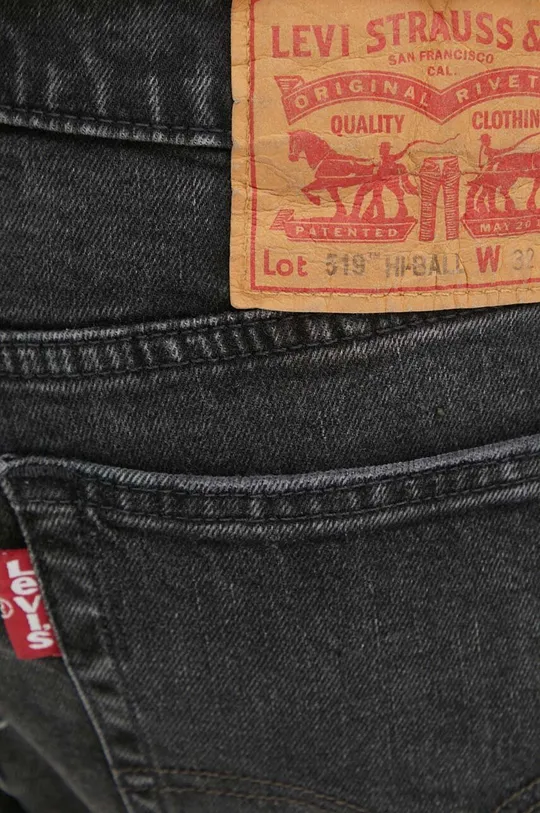 czarny Levi's jeansy 519 EXT SKINNY