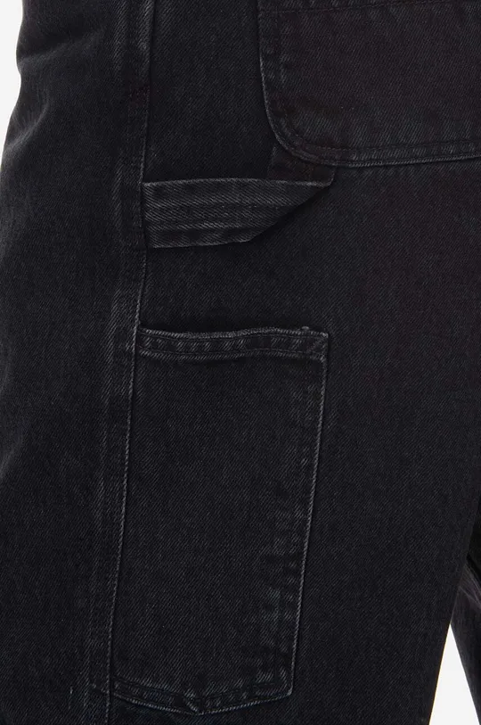 Τζιν παντελόνι Carhartt WIP Single Knee Pant μαύρο