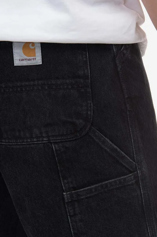 negru Carhartt WIP jeans Single Knee Pant