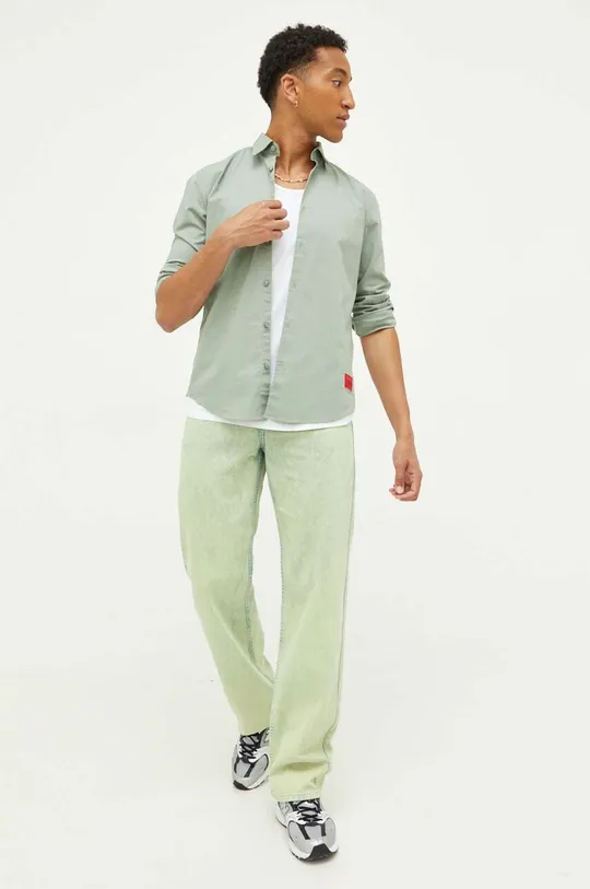 Τζιν παντελόνι Karl Lagerfeld Jeans πράσινο