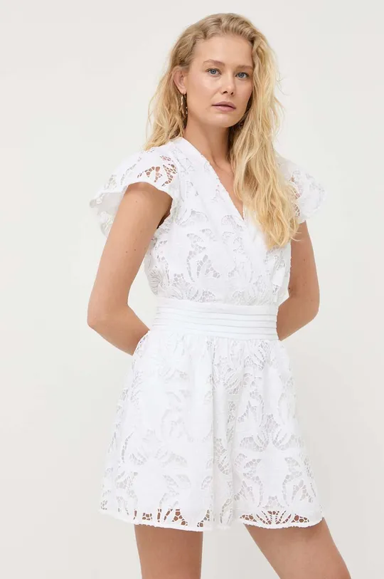 Ολόσωμη φόρμα Guess λευκό