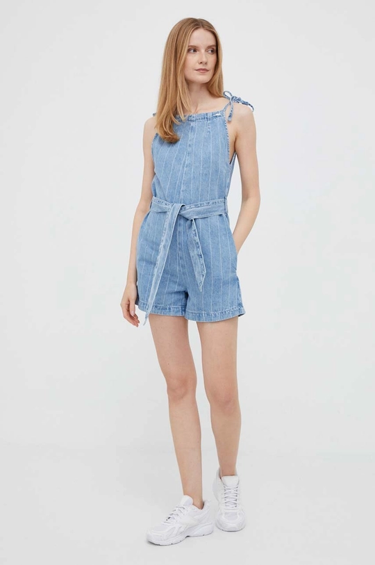 Pepe Jeans farmer kezeslábas kék