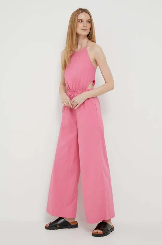 ροζ Ολόσωμη φόρμα United Colors of Benetton Γυναικεία
