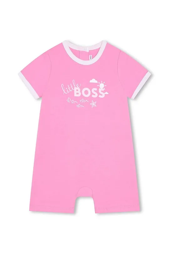 розовый Ромпер для младенцев BOSS Для девочек