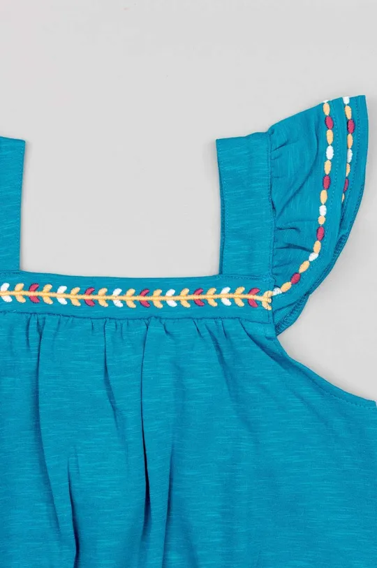 μπλε Παιδική ολόσωμη φόρμα zippy