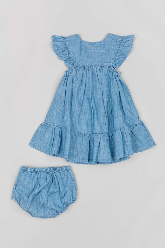Παιδικές βαμβακερές φόρμες zippy μπλε