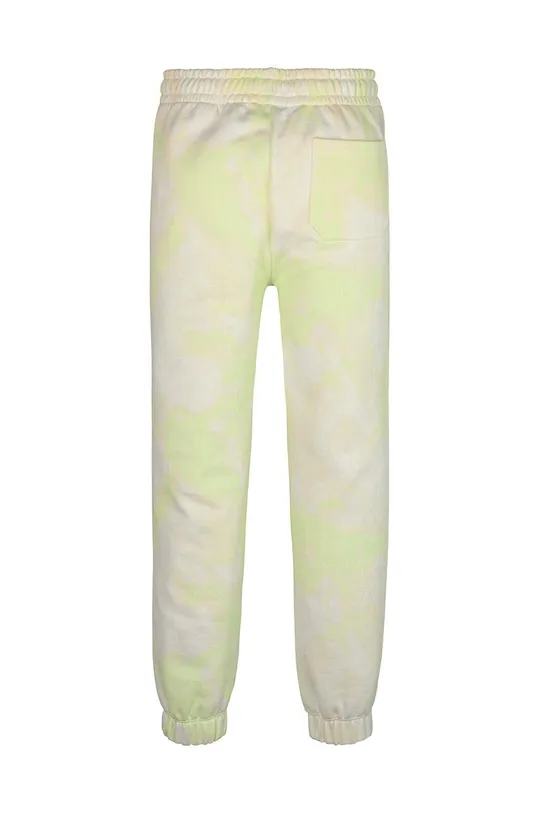 Detské bavlnené tepláky Calvin Klein Jeans zelená