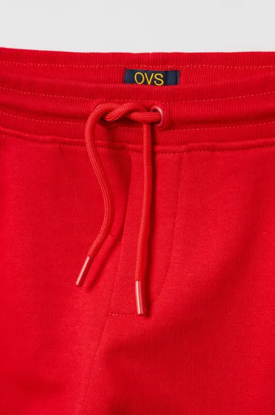 Παιδικό βαμβακερό παντελόνι OVS κόκκινο