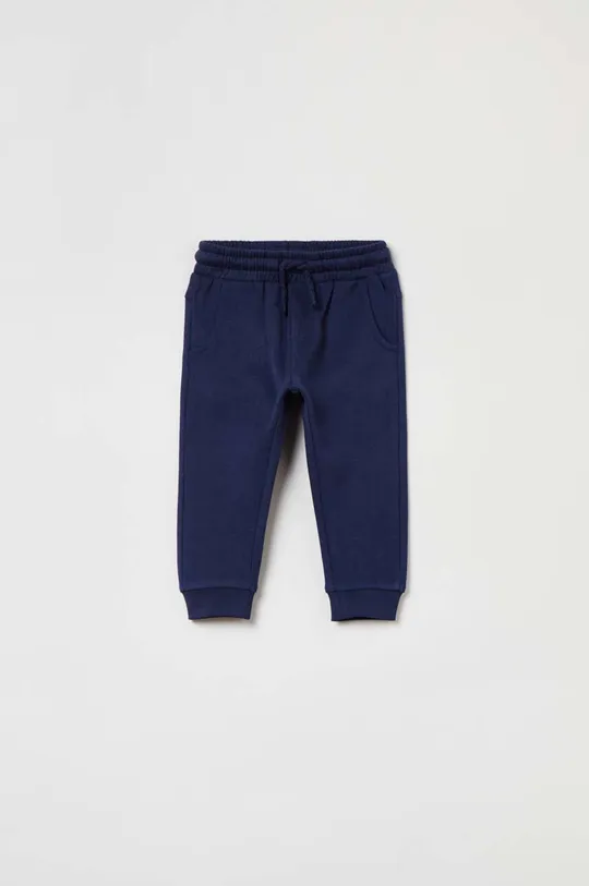 голубой Хлопковые штаны для младенцев OVS Для мальчиков