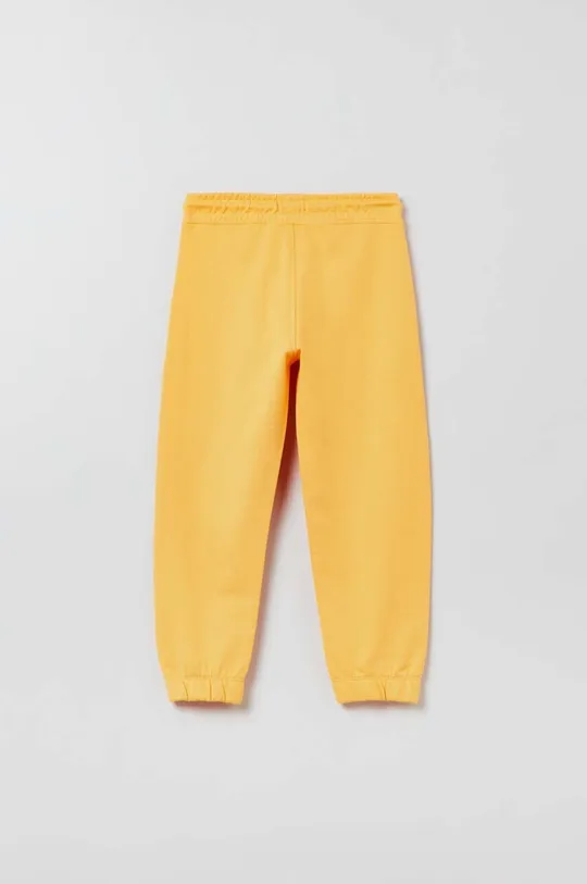 Παιδικό βαμβακερό παντελόνι OVS πορτοκαλί