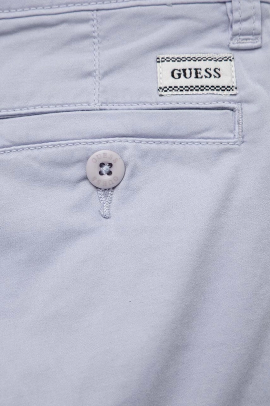 Παιδικό παντελόνι Guess  Κύριο υλικό: 98% Βαμβάκι, 2% Σπαντέξ Φόδρα τσέπης: 100% Βαμβάκι