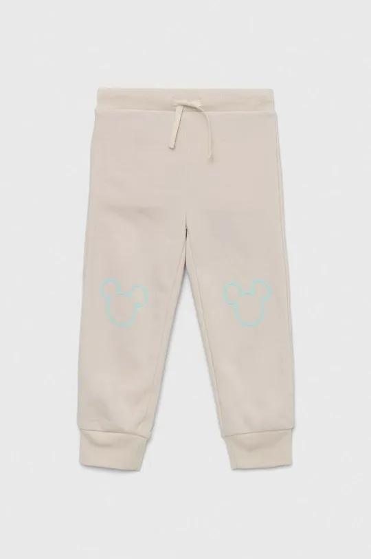 beżowy GAP spodnie dresowe dziecięce x Disney Chłopięcy