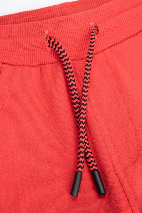 κόκκινο Παιδικό βαμβακερό παντελόνι Coccodrillo