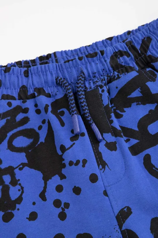 σκούρο μπλε Παιδικό βαμβακερό παντελόνι Coccodrillo