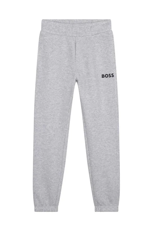 Дитячі спортивні штани BOSS сірий