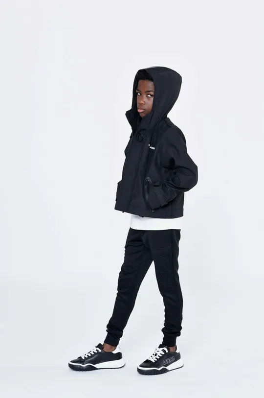 μαύρο Παιδικό φούτερ Karl Lagerfeld Για αγόρια