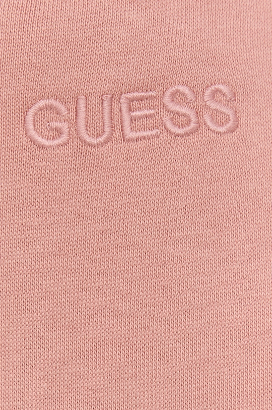 ροζ Βαμβακερό παντελόνι Guess