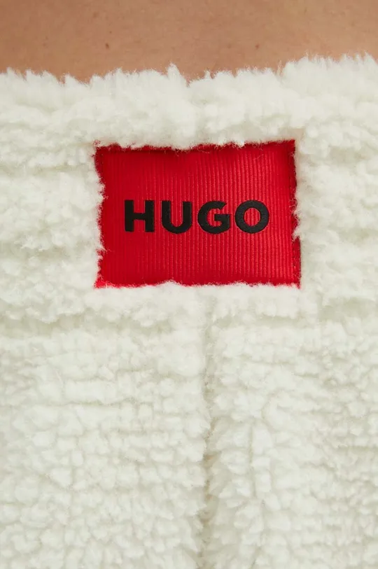 beżowy HUGO spodnie lounge