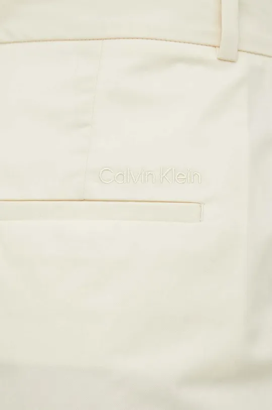 beżowy Calvin Klein spodnie