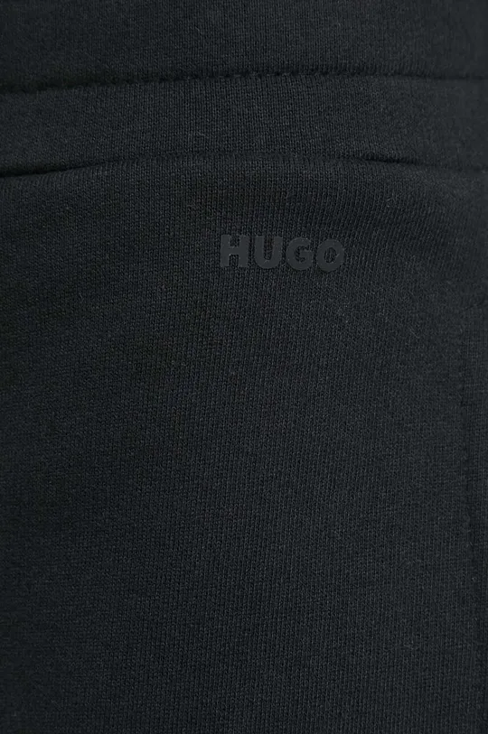 чорний Бавовняні спортивні штани HUGO