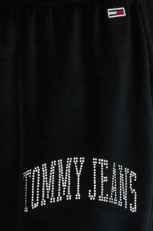 czarny Tommy Jeans spodnie dresowe
