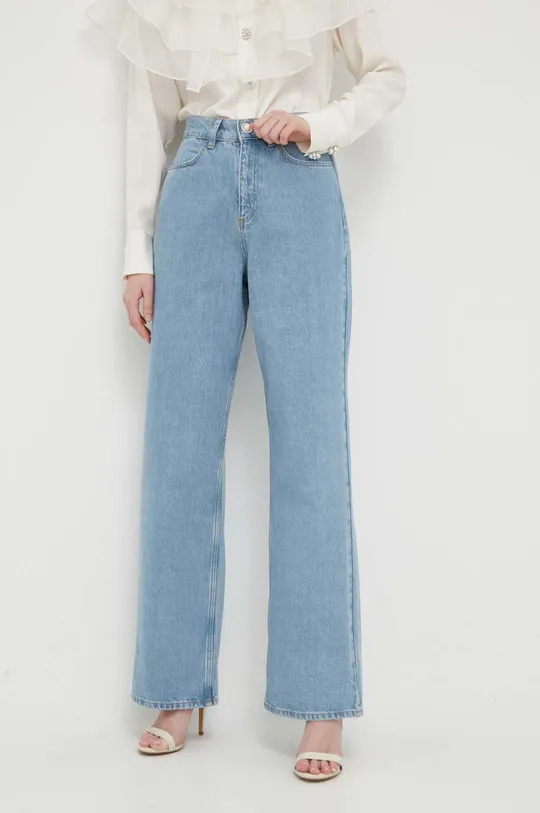niebieski Custommade jeansy Damski