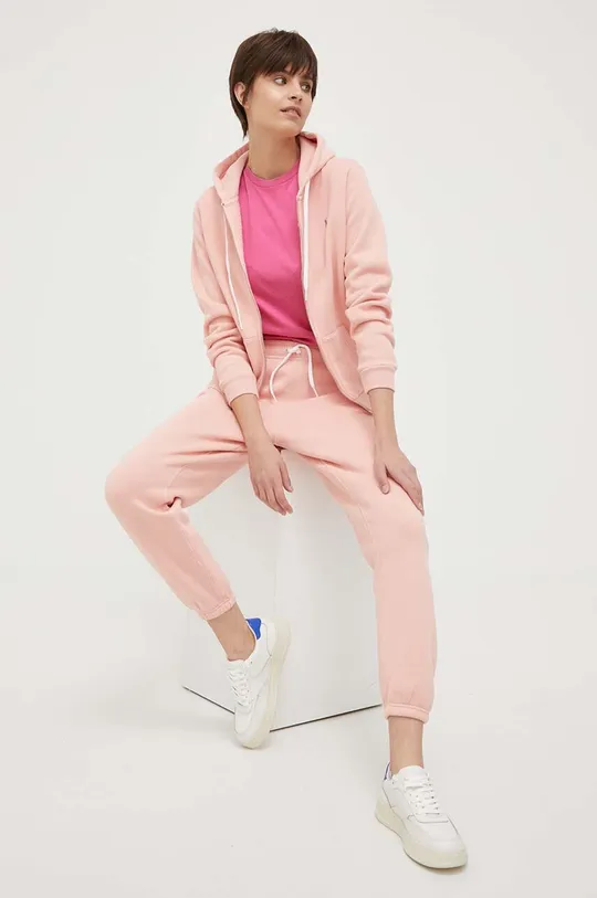 Polo Ralph Lauren melegítőnadrág rózsaszín
